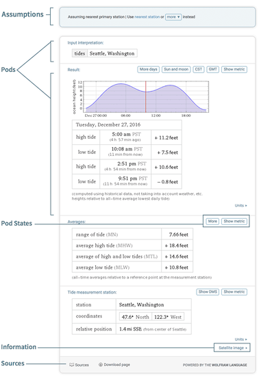 WolframAlpha Developer Portal screenshot